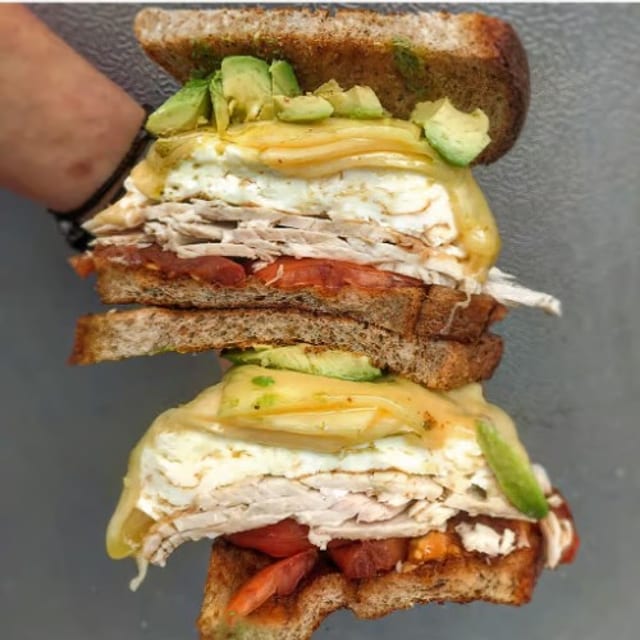 Brain Food Egg Sando.