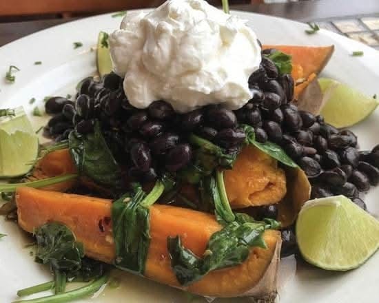 Baked Sweet Potato.