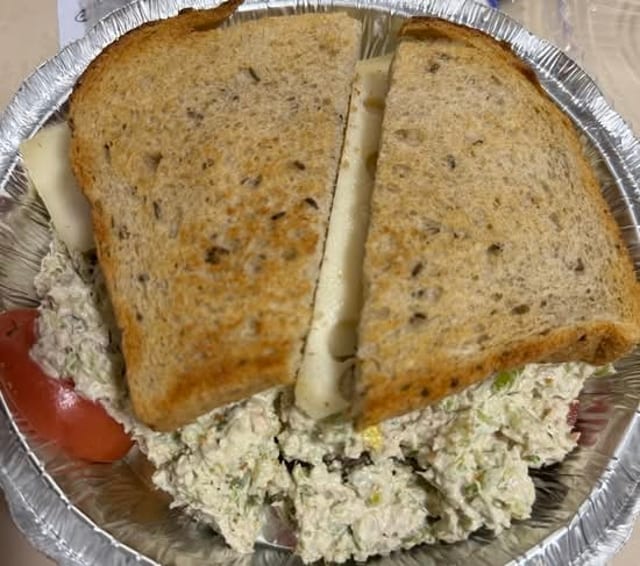 Tunafish Salad Sandwich.