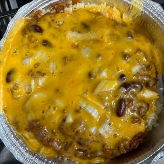 Chili Con Carne Over Rice